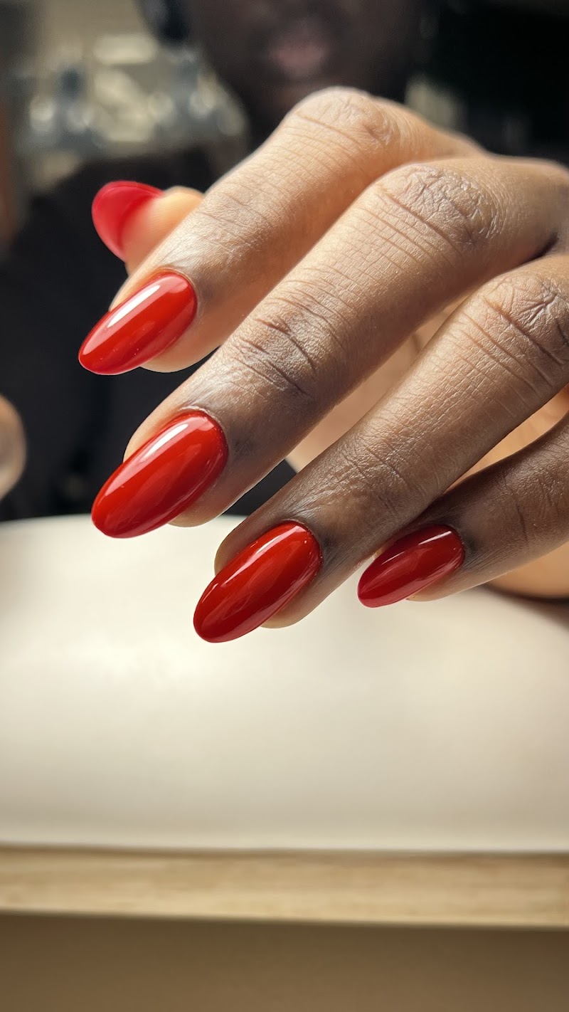 Stiletto Nails nail design by Eternity Nails USA in New York