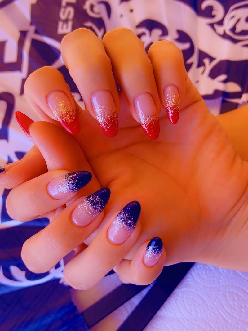 Spring Nails nail design by La Nails and Spa Boutique in Los Angeles