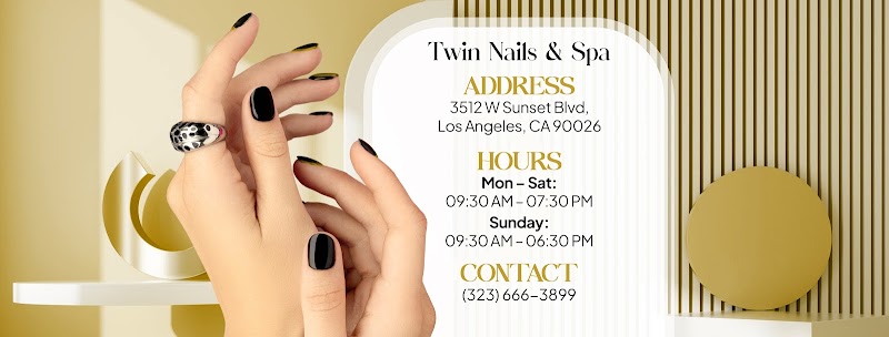 French Tips at Twin Nails and Lovely Lashes Los Angeles in Los Angeles