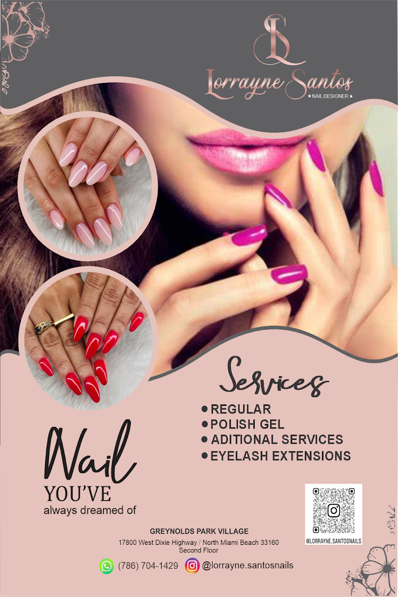 Party Nails nail design by Manicure Brasileira Lorrayne Santos in Miami