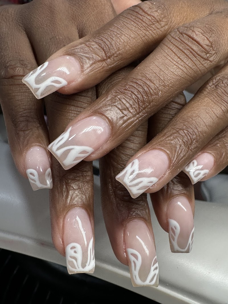 Coffin Nails nail design by Smooth Vanity