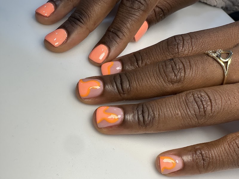 Coffin Nails nail design by Smooth Vanity