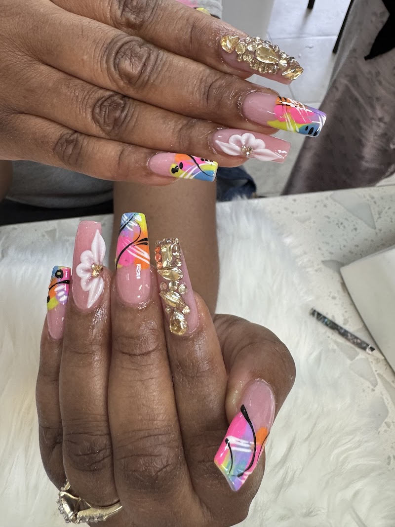 Y2K Nails nail design by Nail Heaven in New York