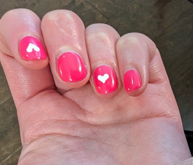 Stiletto Nails nail design by Lovely Nails in Chicago