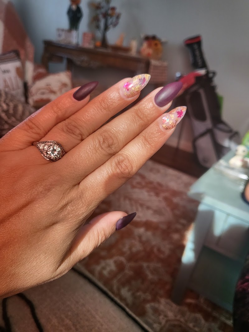 Halloween Nails nail design by Lee Lee Nails Inc in New York