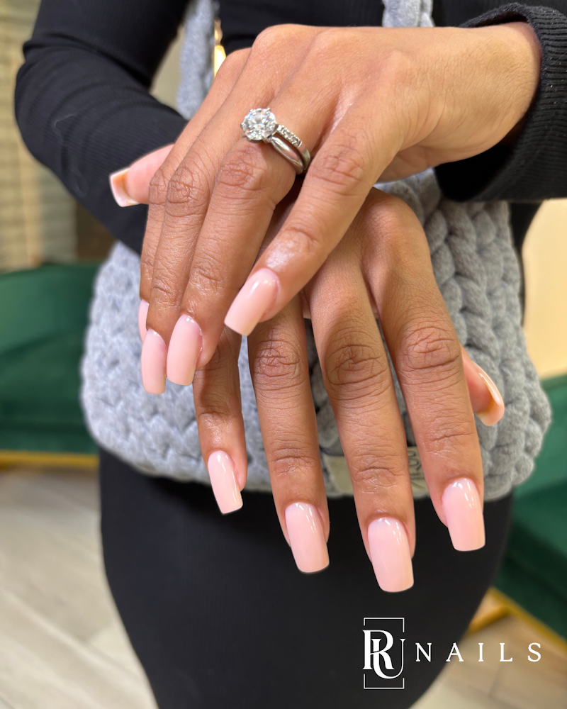 Coffin Nails nail design by RU Nails in Los Angeles