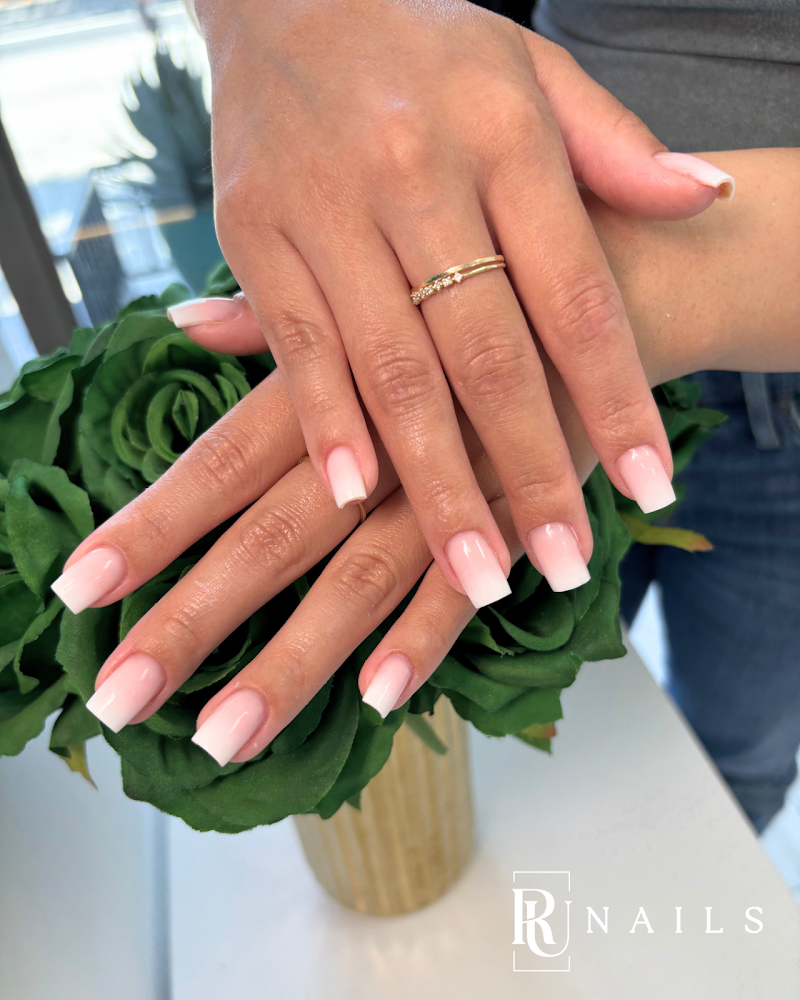 Coffin Nails nail design by RU Nails in Los Angeles