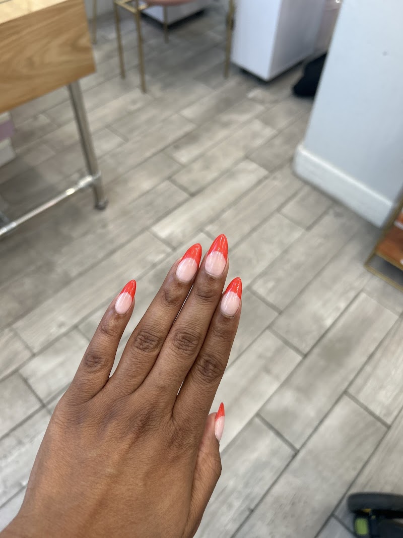 Holographic Nails nail design by Sugar Nail Vermont