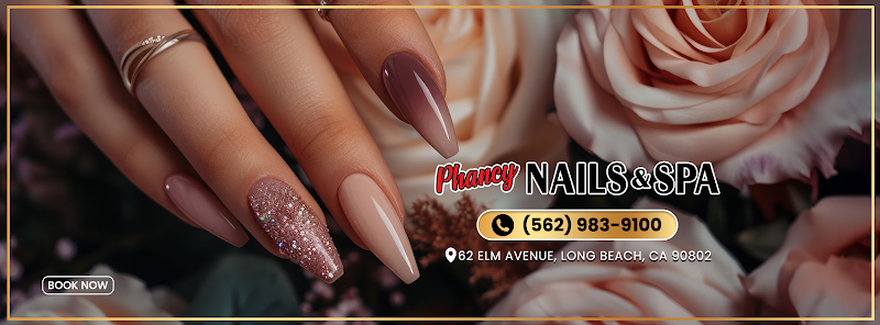 Glitter Nails nail design by Phancy Nails and Spa in Los Angeles