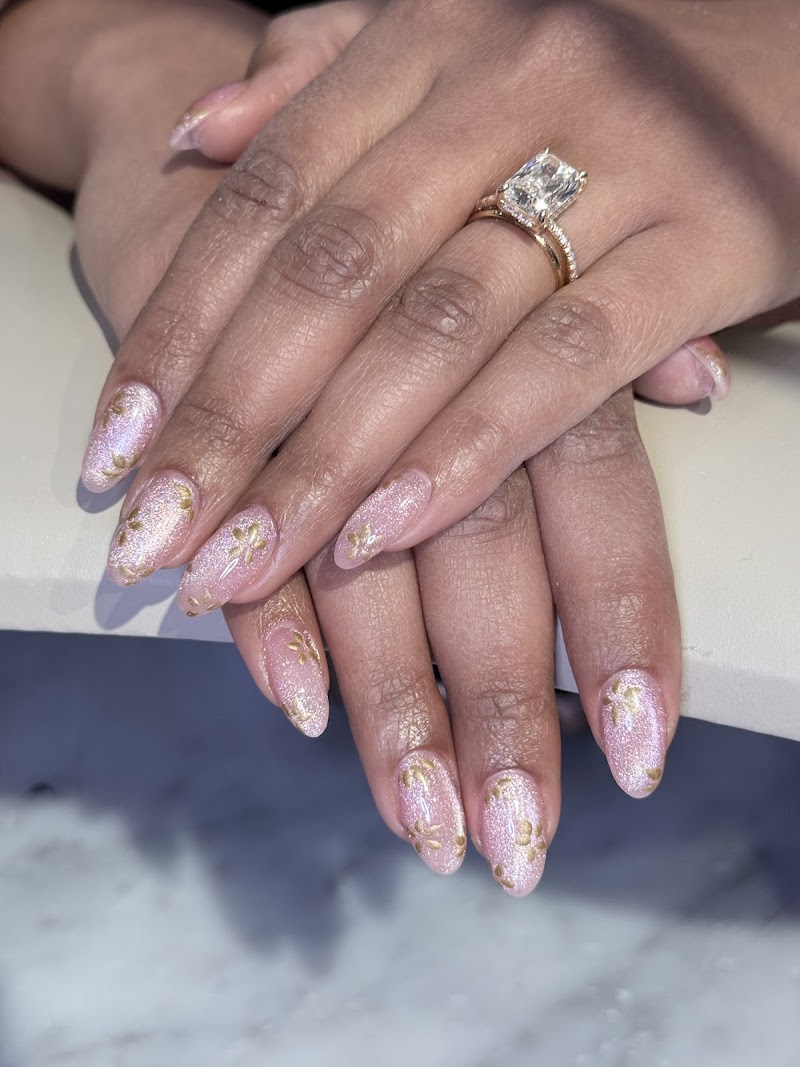 Gel-X nail design by Create Beauty Nail Inc in New York