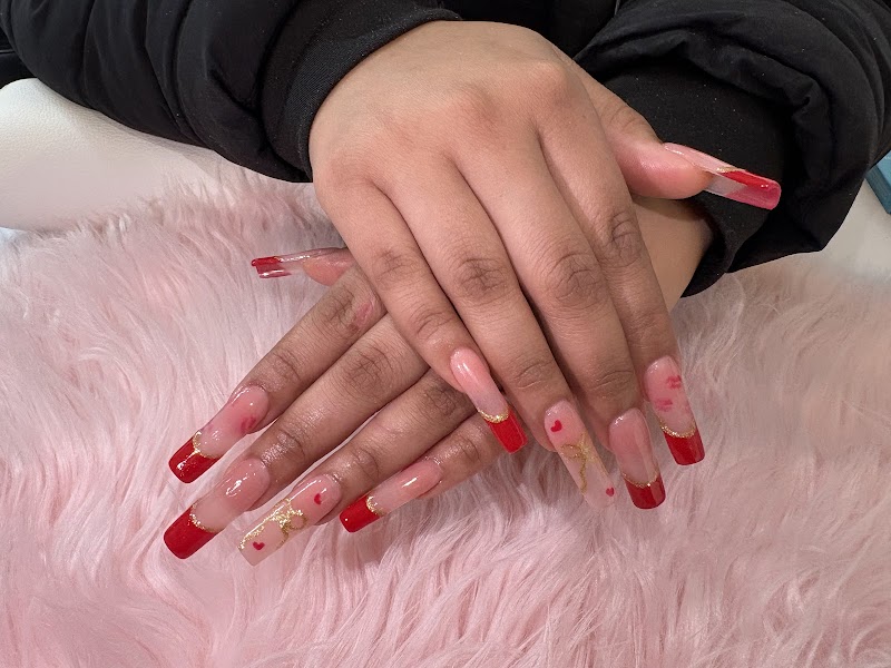 French Tip Nails nail design by Nailsbyjeyry