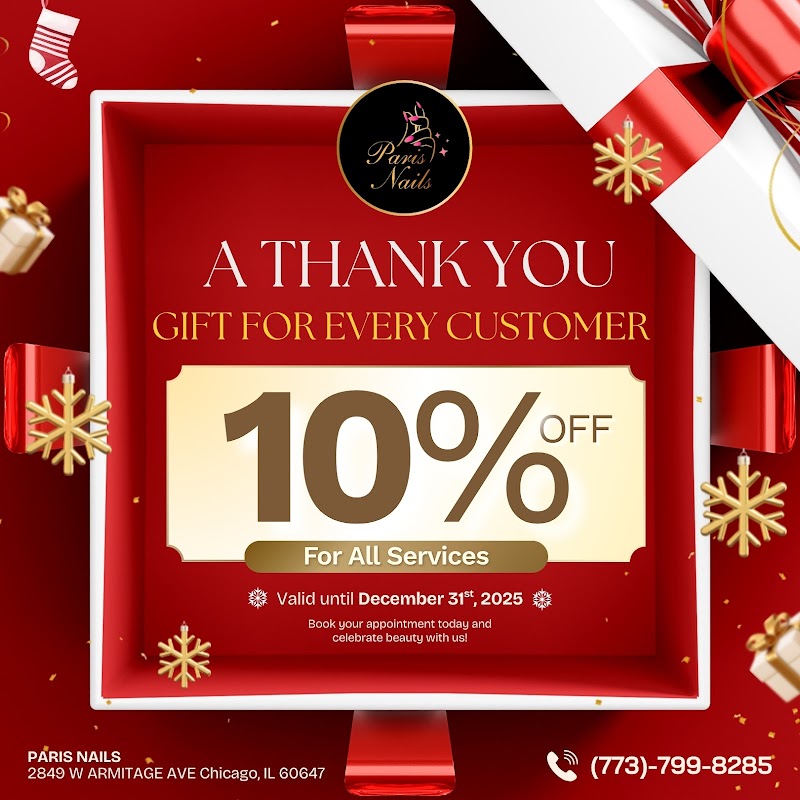 Nail Salon at Paris Nails in Chicago