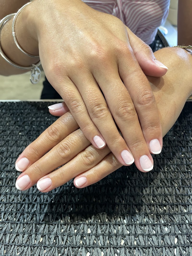 French Tips at Zeno Nail Bar in New York