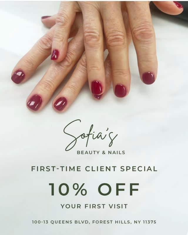 Dark Nails nail design by Sofia’s Beauty and Nails