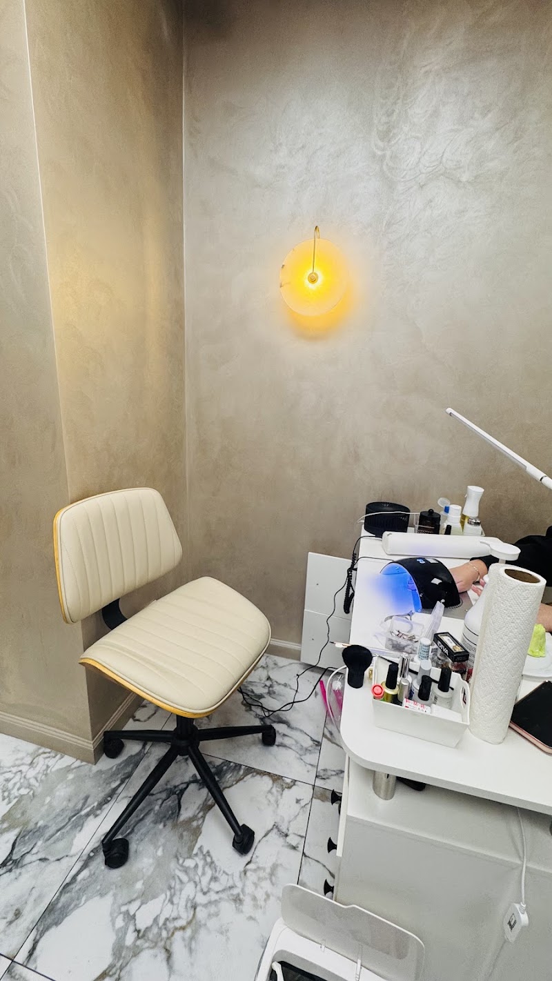 Dark Nails nail design by Sofia’s Beauty and Nails