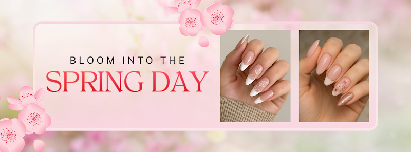 French Tips at Nails SPA on State in Chicago