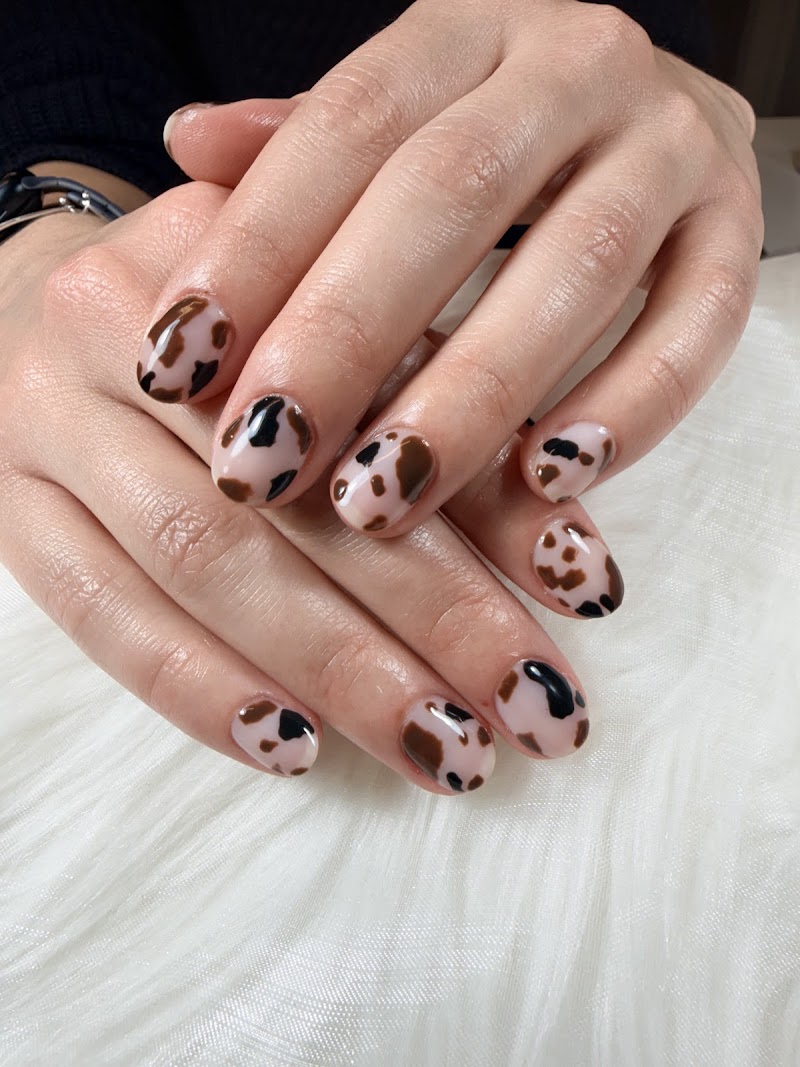 Gel-X nail design by Nail Setters in New York