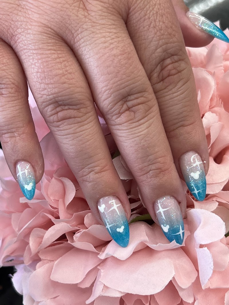 Neon Nails nail design by Jojo’s Nail Lounge in Los Angeles