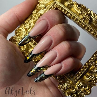 Glitter Nails nail design by AlyNails Salon & Academy