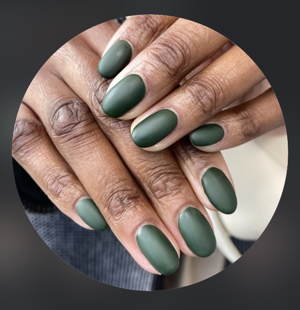 BIAB nail design by Tidy Tips in London