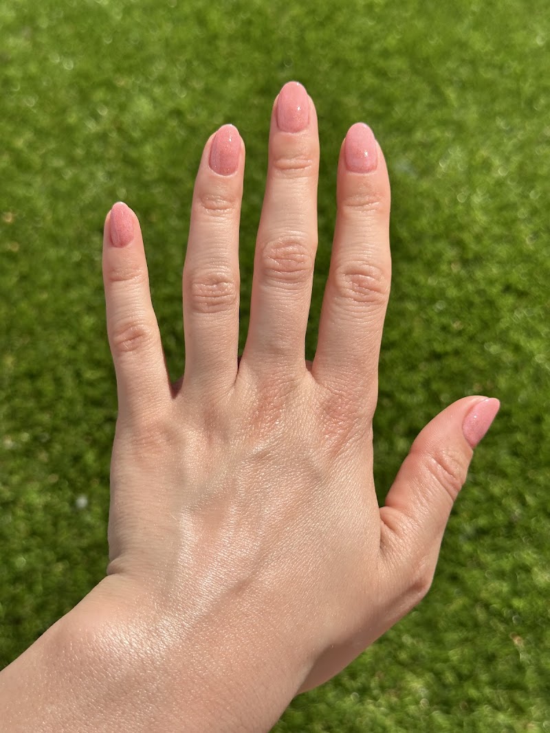 BIAB nail design by Tidy Tips in London