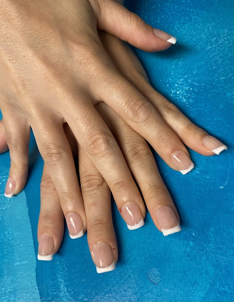 Red Nails nail design by Black Jade Nails & Co