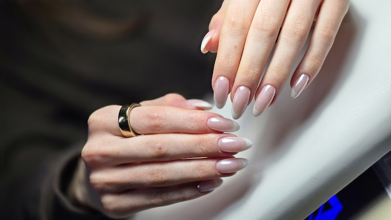 Gel-X nail design by Lab Edit Co in Los Angeles