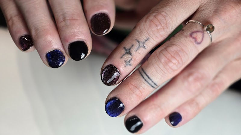 Gel-X nail design by Lab Edit Co in Los Angeles