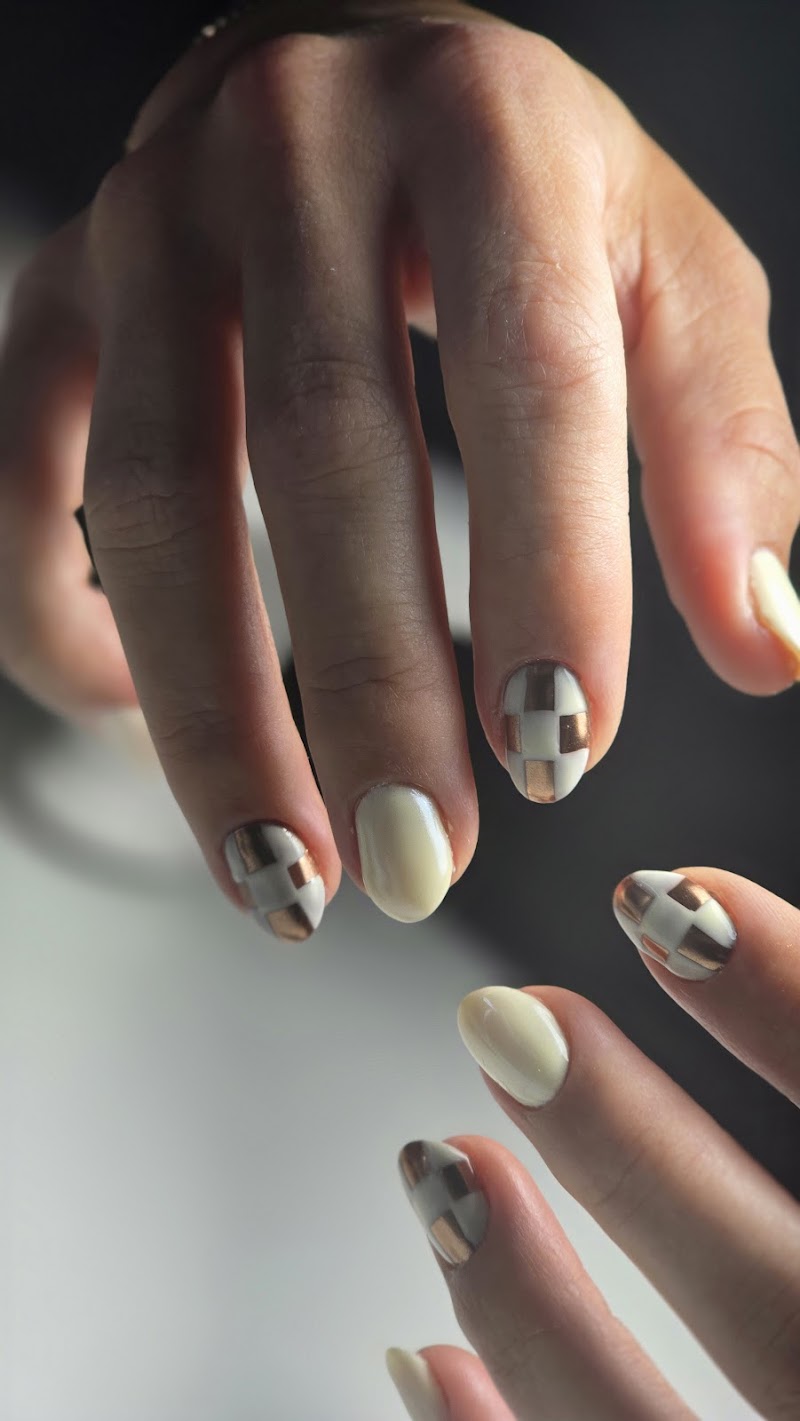 Gel-X nail design by Lab Edit Co in Los Angeles
