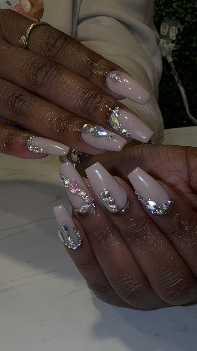 Coffin Nails nail design by Pick A Color Studio - MIDTOWN