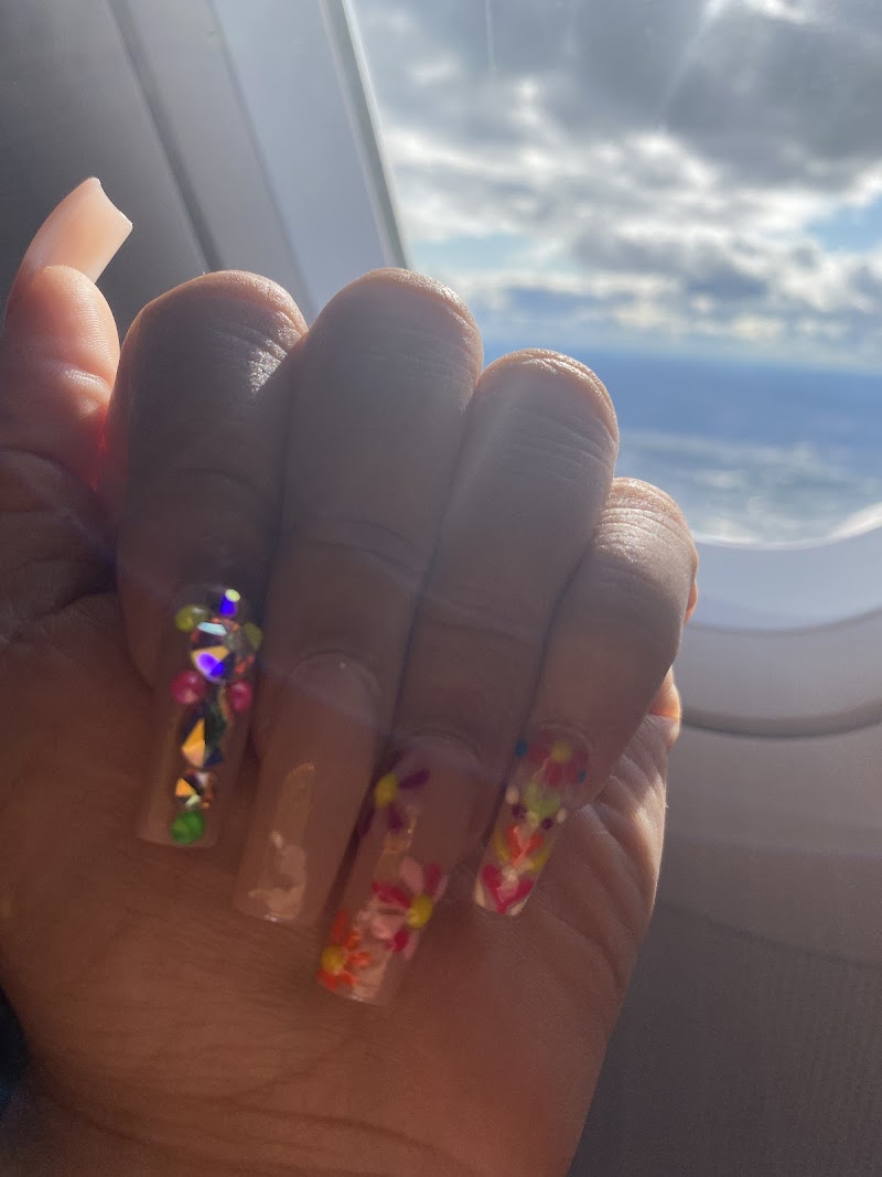 Coffin Nails nail design by Pick A Color Studio - MIDTOWN