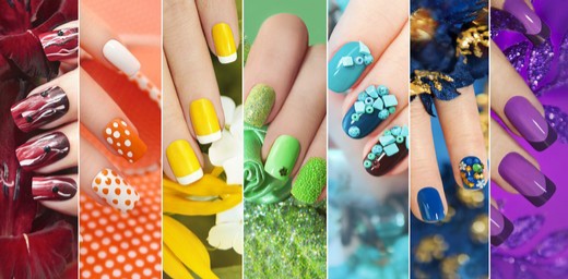 Spring Nails nail design by Annie Nails - Homerton in London