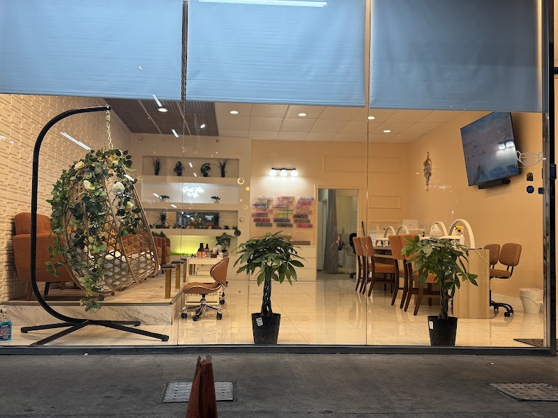 Gel-X nail design by LIT Nails in Los Angeles