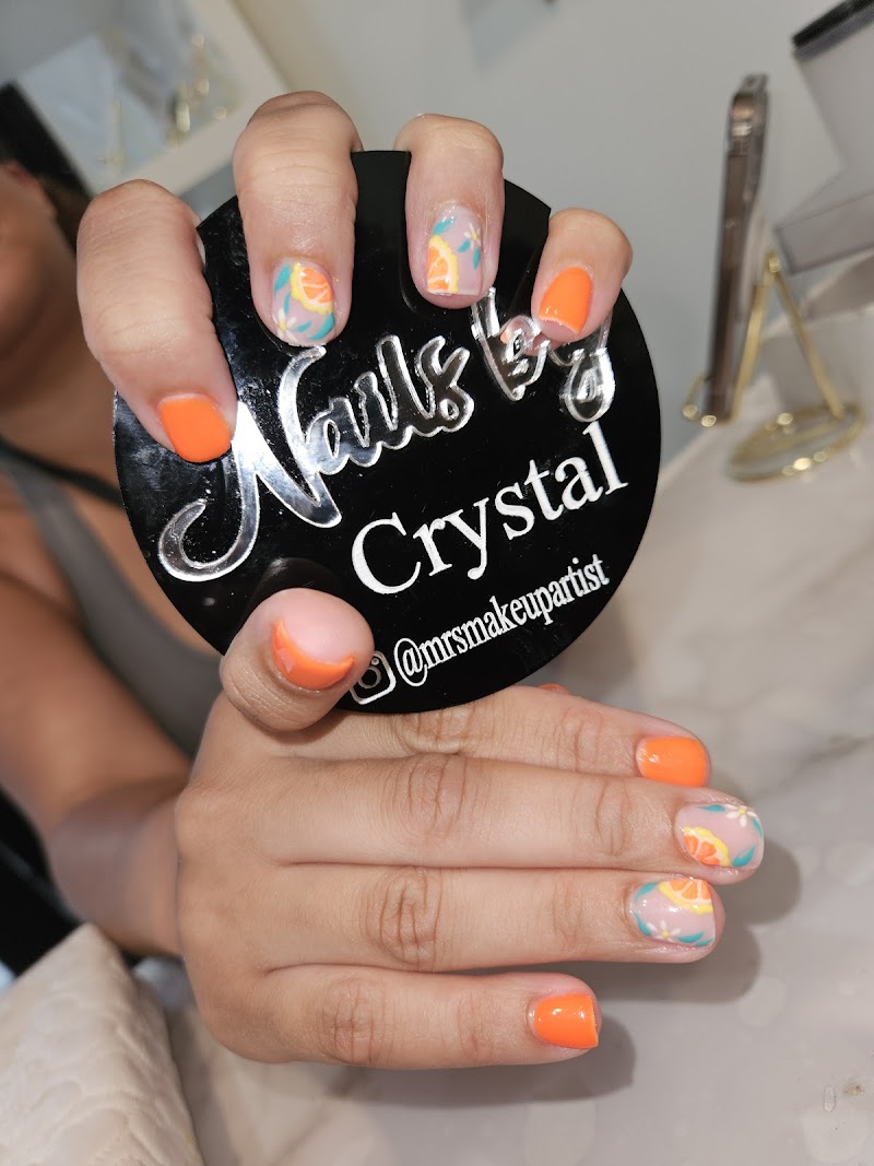 Coffin Nails nail design by Crystals Beauty Boutique 2
