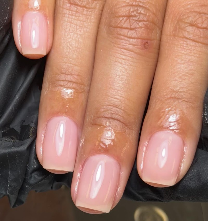 Winter Nails nail design by Nelly Nails Ny in New York