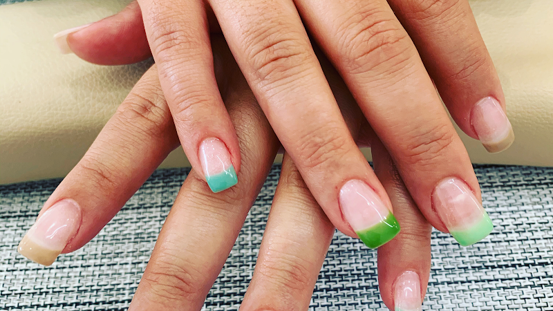 French Tips at Zambala Nails & SPA in New York