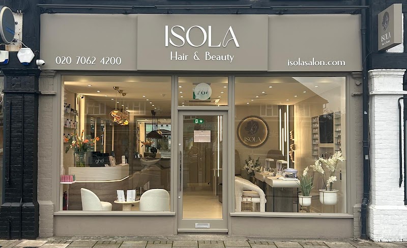 BIAB nail design by Isola Hair and Beauty in London