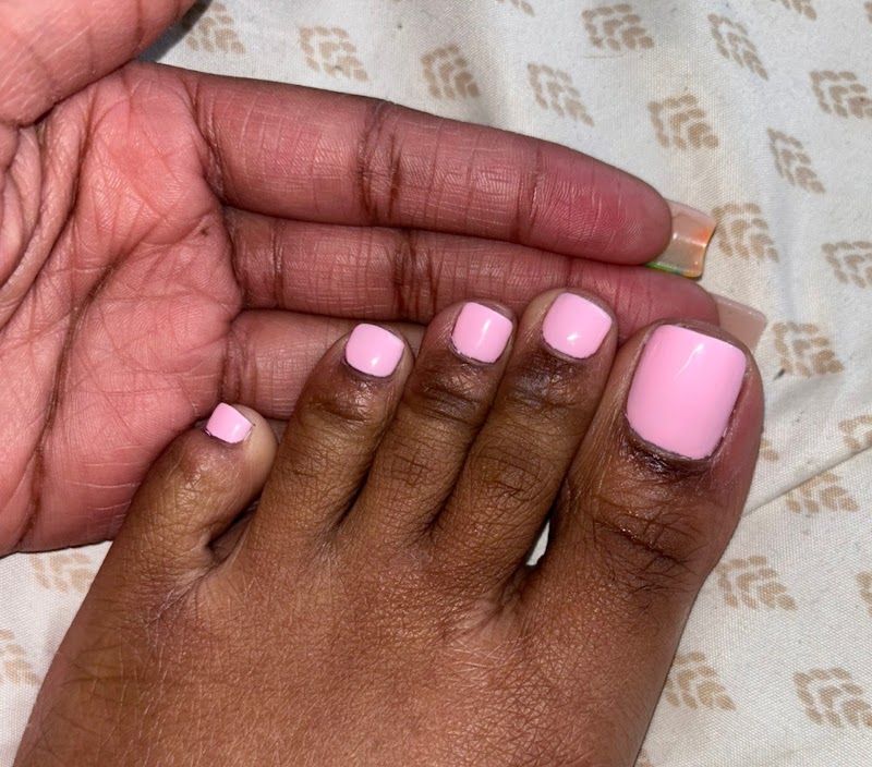 French Tips at Long Top Nail in New York