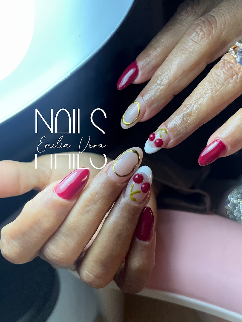 Valentine's Nails nail design by Nails in New York by Emilia Vera in New York