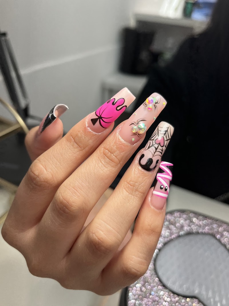Valentine's Nails nail design by Nails in New York by Emilia Vera in New York