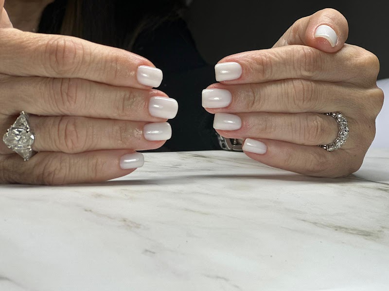 French Tip Nails nail design by Nails By Michal - Russian Gel Manicure Specialist in New York