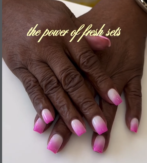 Ombre Nails nail design by A+ Nail Spa 2 in New York