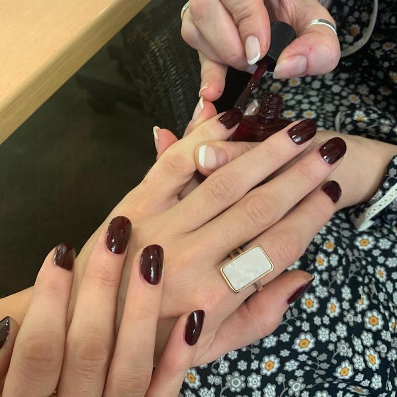 French Tip Nails nail design by Take Time London in London