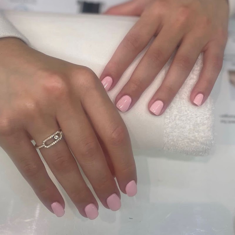 French Tip Nails nail design by Take Time London in London