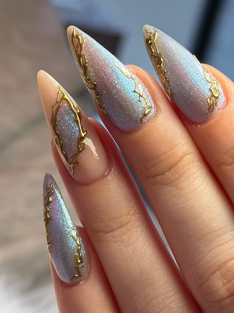 BIAB nail design by Dream Nails Hackney Wick in London