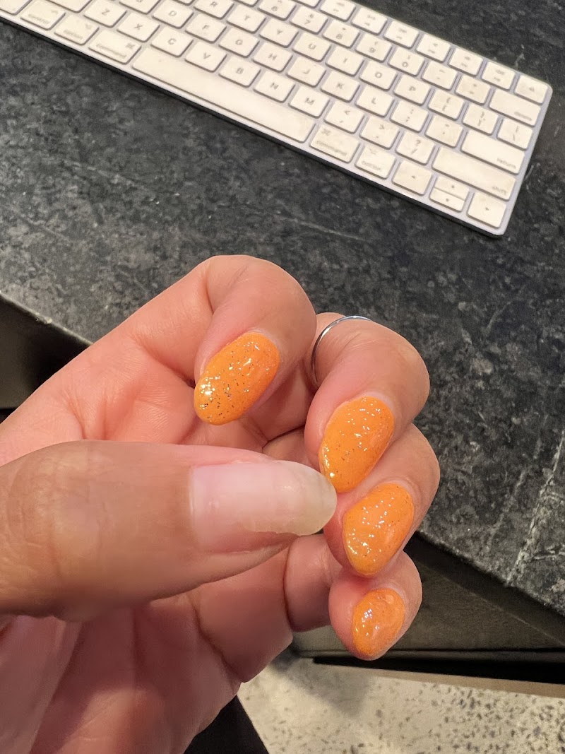 Glitter at Elegant Nail SPA in New York