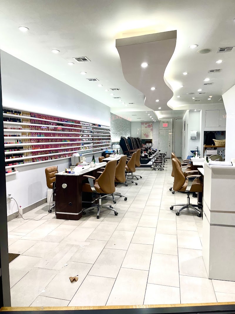 Fall Nails nail design by number 1 nail spa in New York