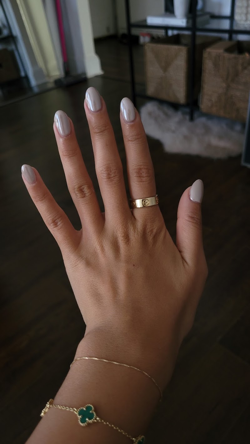 French Tips at Y and M Nail SPA in New York