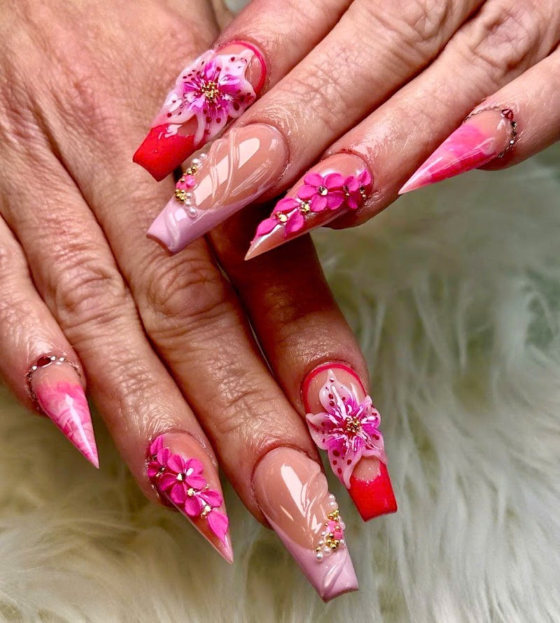 Y2K Nails nail design by Chloe Nails & Beauty in New York