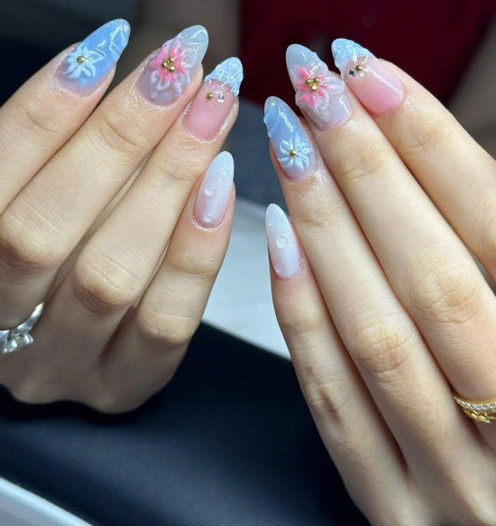 Y2K Nails nail design by Chloe Nails & Beauty in New York